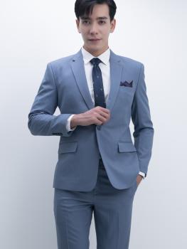 Bộ Suit Xanh Biển Nhạt Modern Fit TGS268